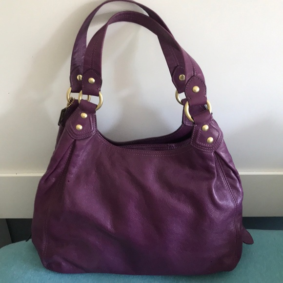 COPY - Plum Purple Coach Bag💜 - Picture 5 of 8
